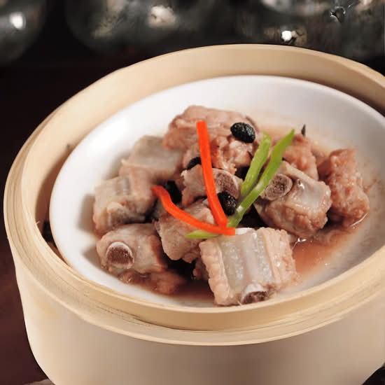 鼓汁排骨 Steamed Pork Ribs in Black Bean Sauce